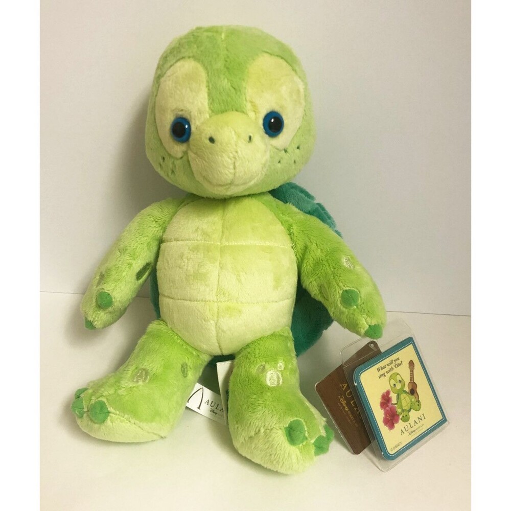 Disney Hidden Mickey Aulani Hawaii Resort OLU TURTLE Duffy Bear Friend Plush NWT